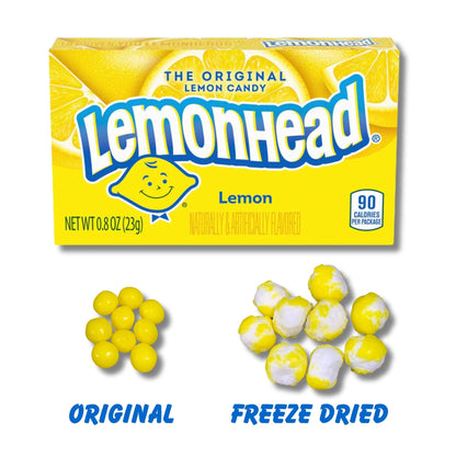 Freeze Dried Candy Club LemonHeads - Sweet, Tangy, and Irresistibly Crunchy! - Freeze Dried Candy Club